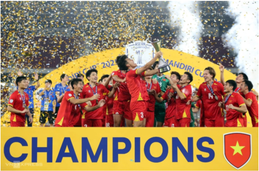 베트남 축구 U‑23 3연속 우승 이미지