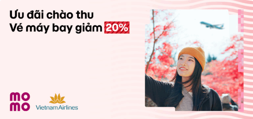베트남항공 웰컴 가을 항공편 20% 즉시 할인 이미지