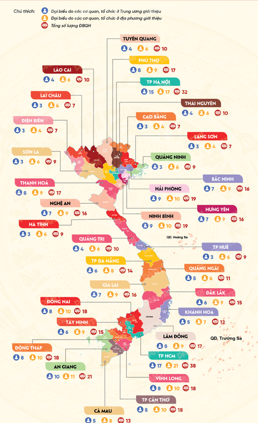 베트남 국회의원 지역구 이미지