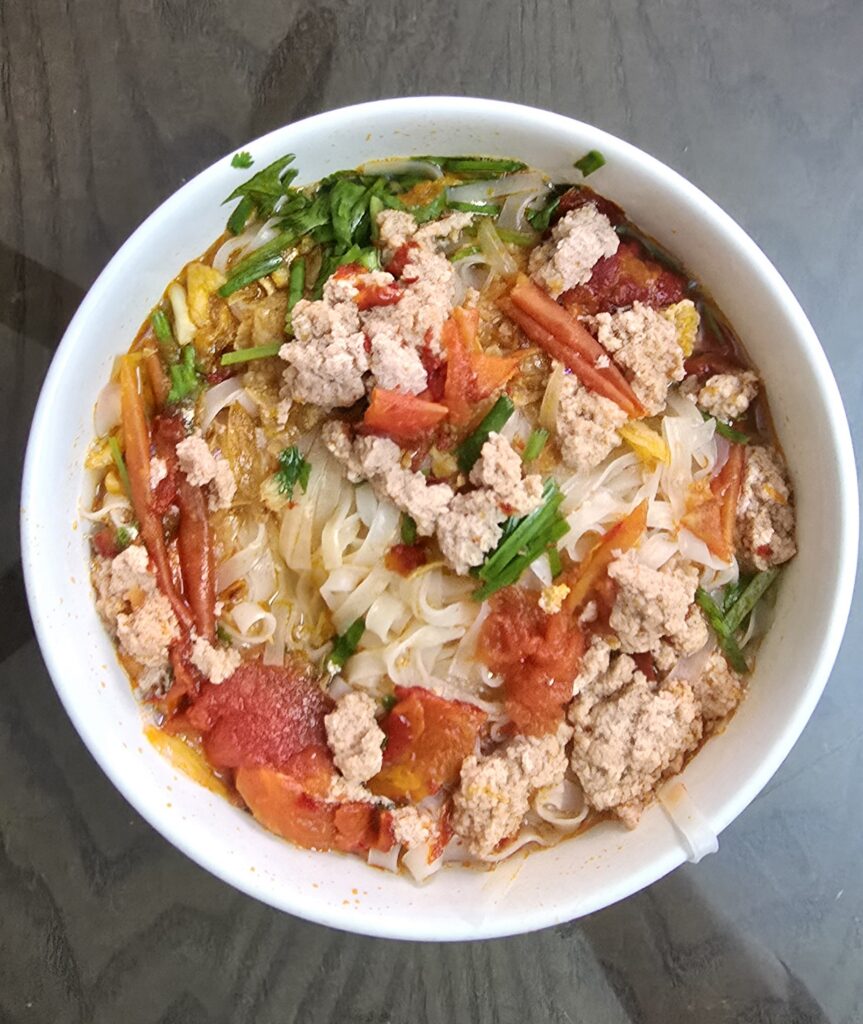 하이퐁 대표 음식 반다꾸어 이미지