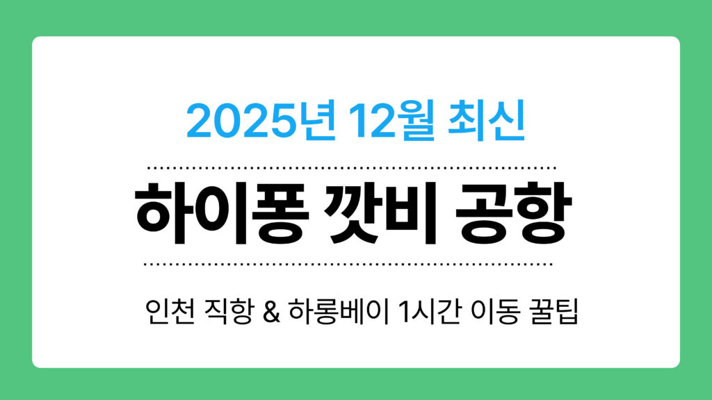 하이퐁 깟비 공항 이미지