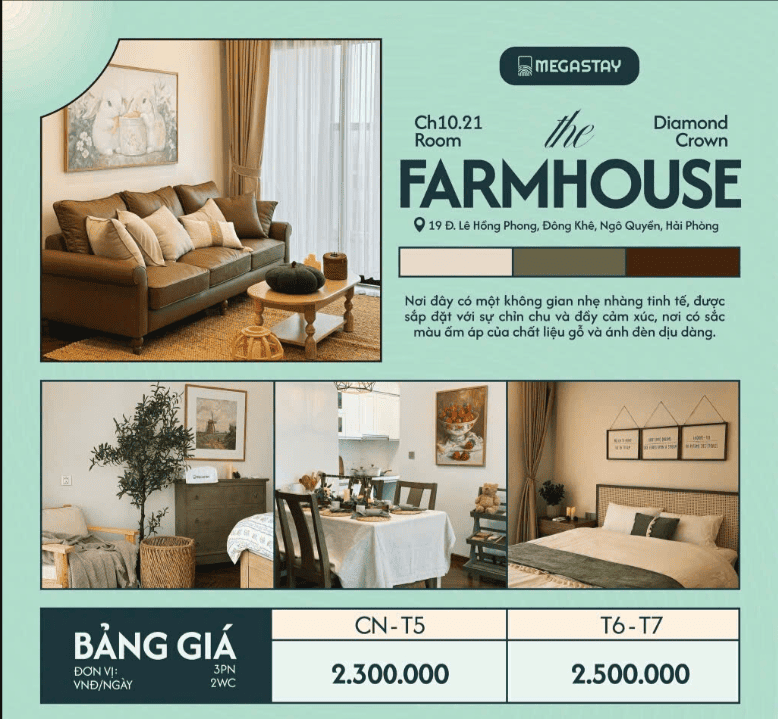 하이퐁 숙소 다이아몬드 크라운 이미지