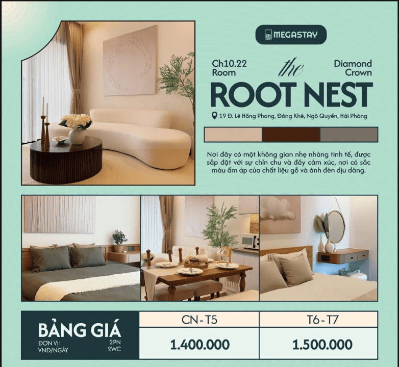 하이퐁 숙소 다이아몬드 크라운 이미지