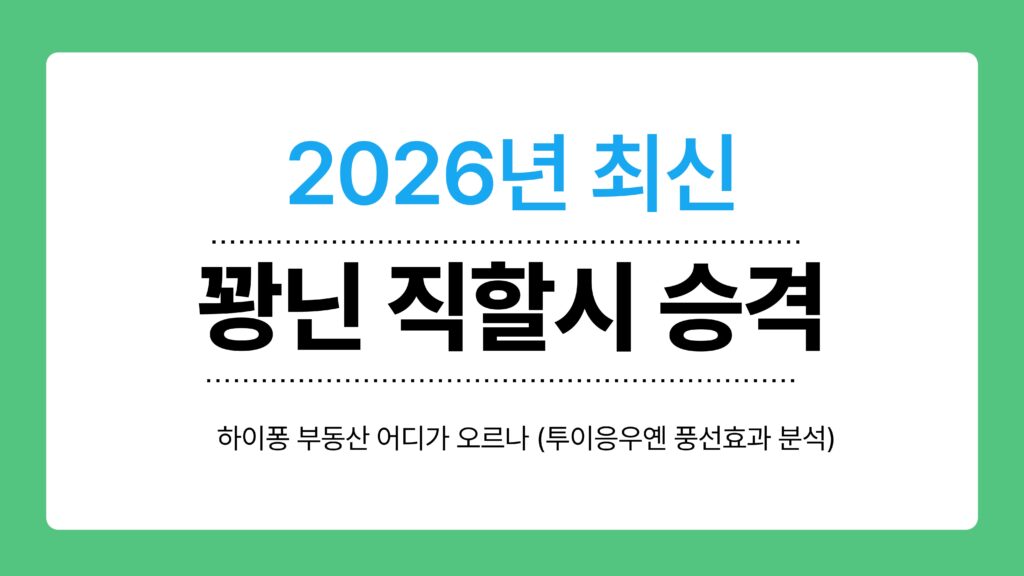 꽝닌 직할시 승격 이미지